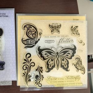 Close to My Heart cling stamps